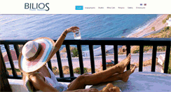 Desktop Screenshot of hotelbilios.com